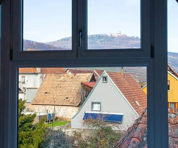 La Rodernelle - Sauna - Patio - Climatisation - Vue Sur Chateau Du Koenigsbourg شقة Rodern